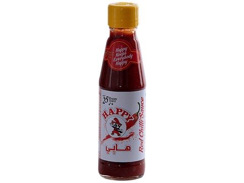 HAPPY Red Chilli Sauce - Adds Spicy & Tangy Flavour, 200 g