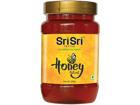 Sri Sri Tattva Honey - Natural, Natural Sweetener, For Weight Management, 500 g