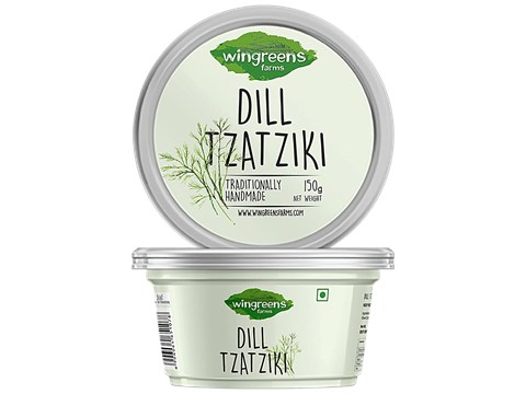 Wingreens Farms Dill Tzatziki, 150 g