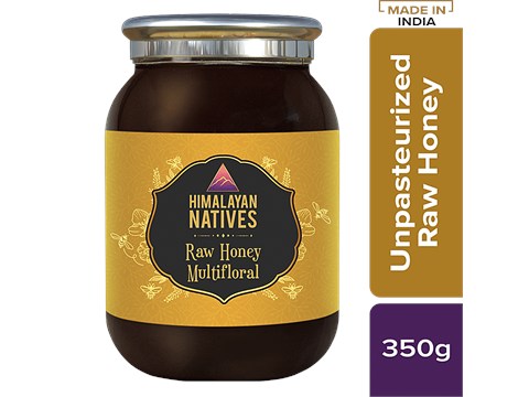 Himalayan Natives Multifloral Raw Honey, 350 g