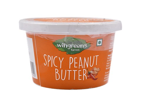 Wingreens Farms Spicy Peanut Butter, 180 g