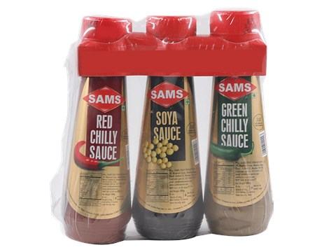 SAMS Sauce - Red / Green / Soya, 100 g