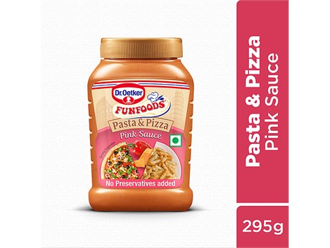 Dr.Oetker FunFoods Pasta & Pizza Pink Sauce, 295 g