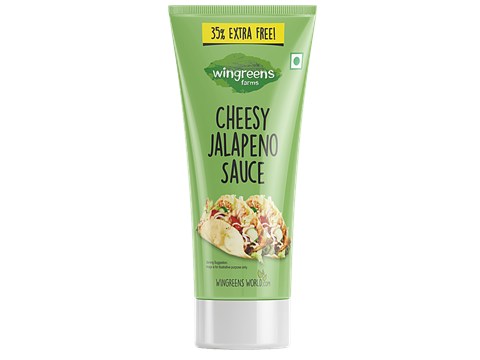 Wingreens Farms Cheesy Jalapeno Sauce, 180 g