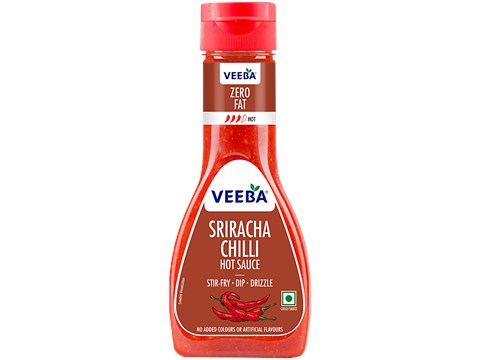 Veeba Sriracha Chilli Hot Sauce, 320 g