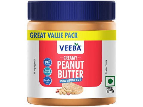 Veeba Creamy Peanut Butter, 320 g
