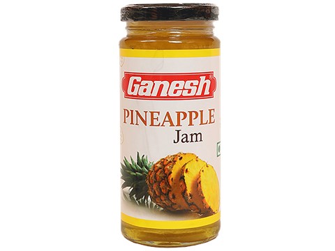 Ganesh Sharbat Jam - Pineapple Fruit, 500 g