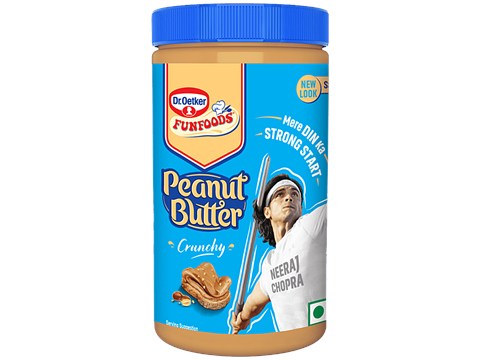 Dr.Oetker FunFoods Crunchy Peanut Butter, 750 g