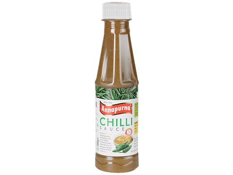 Annapurna Chilli Sauce - Swist Of Hot & Spicy Chillies, 200 g