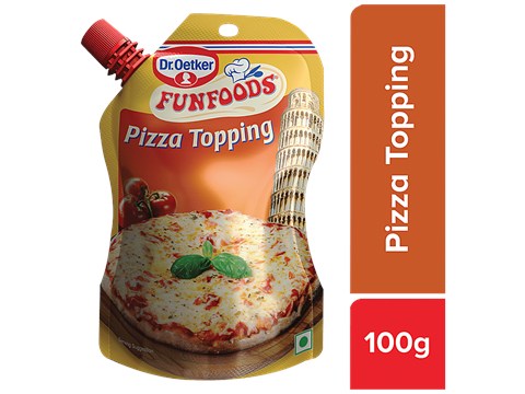 Dr.Oetker FunFoods Pizza Topping All-In-One Sauce, 100 g