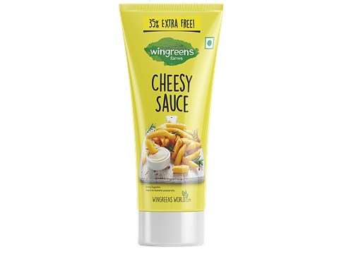 Wingreens Farms Cheesy Sauce, 180 g