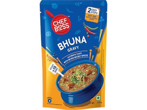 ChefBoss Bhuna Masala Gravy - Ready To Cook, 175 g