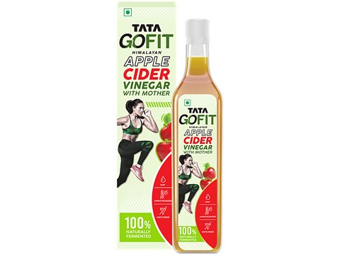 Tata GoFit Himalayan Apple Cider Vinegar - With Mother, 500 ml