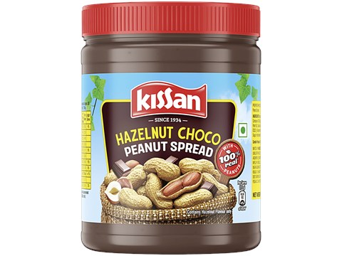 Kissan Hazelnut Choco Peanut Spread, 950 g