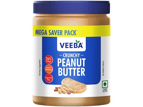 Veeba Crunchy Peanut Butter, 900 g