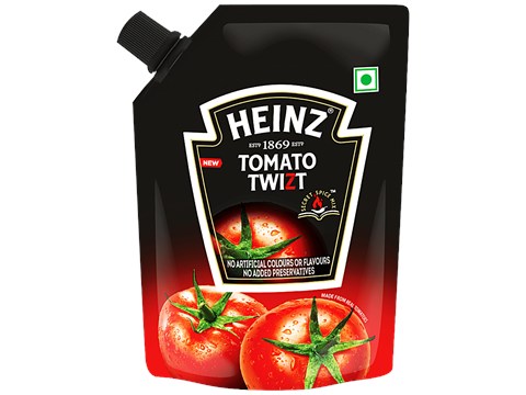 Heinz Tomato Twizt Sauce - Secret Spice Mix, Thick, No Preservatives & Artificial Colours, 100 g