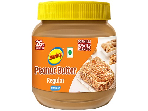 Sundrop Regular Crunchy Peanut Butter, 300 g