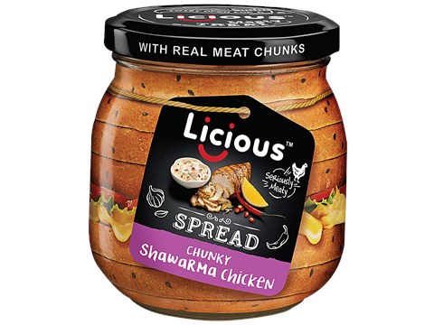 Licious Chunky Shawarma Chicken, 200 g