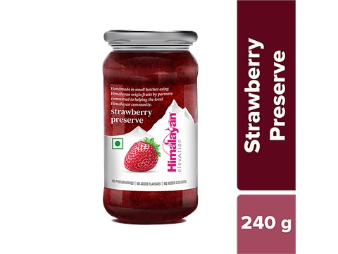 Himalayan Elevation Strawberry Preserve, 240 g