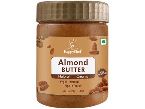HappyChef Creamy Almond Butter, 200 g