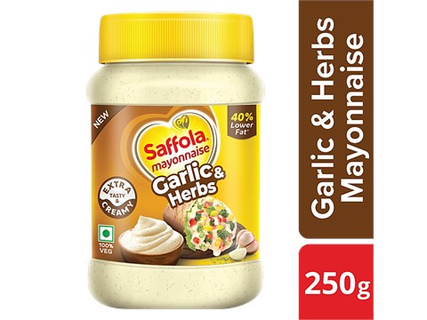 Saffola Garlic & Herbs Mayonnaise, 250 g
