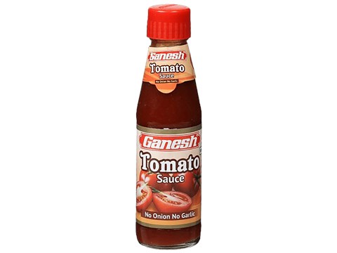 Ganesh Sharbat Tomato Sauce - No Onion & Garlic, Tangy & Sweet Taste, 200 g