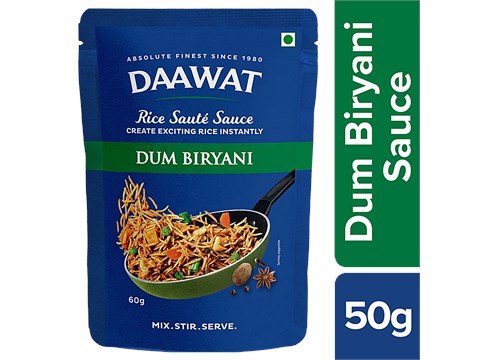 Daawat Saute Sauce - Dum Biryani, 60 g