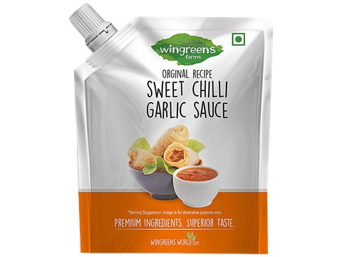 Wingreens Farms Sweet Chilli Garlic Sauce, 180 g
