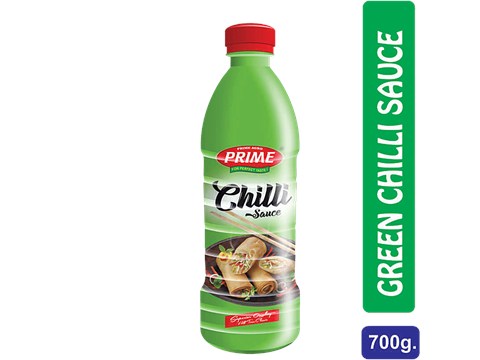 PRIME Green Chili Sauce - Add To Cooking, Rich In Antioxidants, 700 g