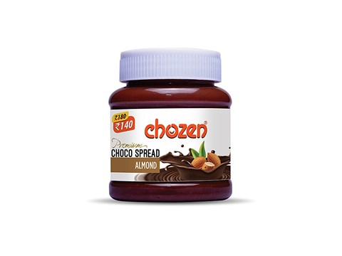 CHOZEN Choco Spread With Almond - Premium, 150 g