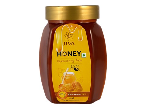 Jiva Ayurveda Honey - Immunity Booster, Multi-Flora, Rich In Antioxidants, 500 g
