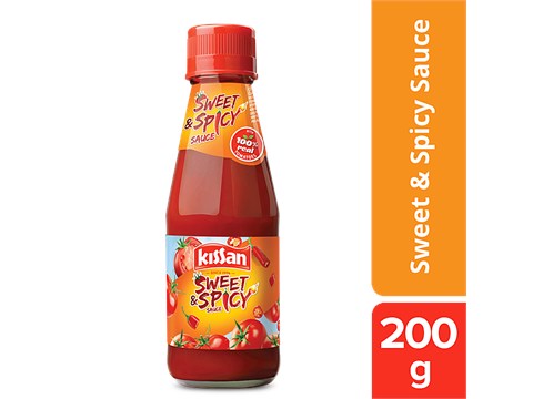 Kissan Sweet & Spicy Ketchup, 200 g