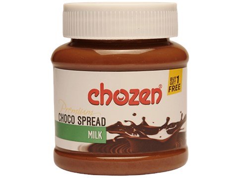 CHOZEN Premium Choco Spread - Milk, Yummy Taste & Texture, 150 g