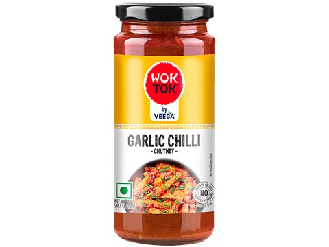 Veeba Garlic Chilli Chutney, 250 g