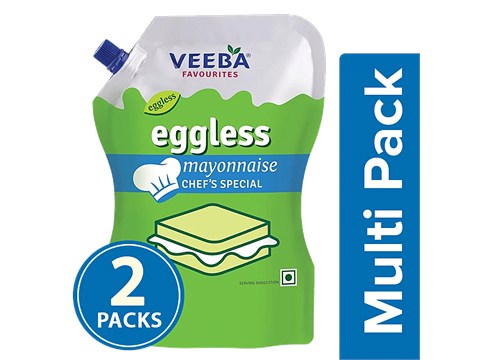 Veeba Eggless Mayonnaise Chef's Special, 2X875 g