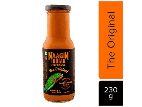 NAAGIN The Original Indian Hot Sauce, 230 g