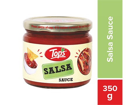 Tops Salsa Sauce - Enhances The Flavour, 350 g