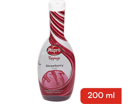 Mapro Toppings - Strawberry Crush, 500 ml
