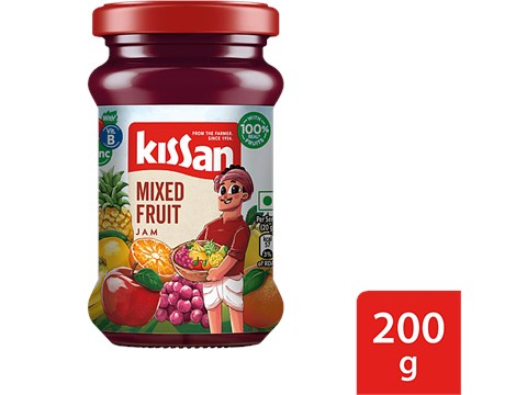 Kissan Mixed Fruit Jam, 200 g
