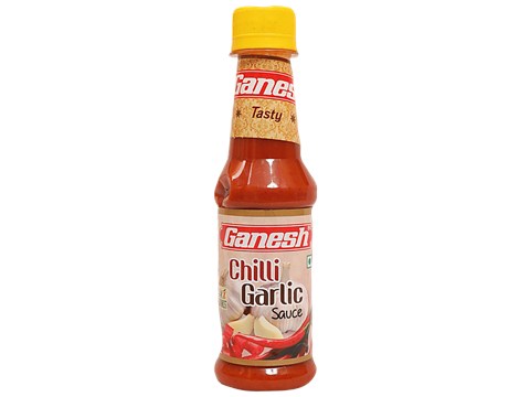 Ganesh Sharbat Chilli Garlic Sauce - Hot & Spicy, Mouth Watering, 200 g