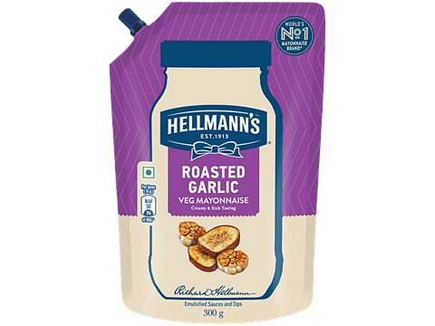 Hellmann's Roasted Garlic Veg Mayonnaise, 300 g