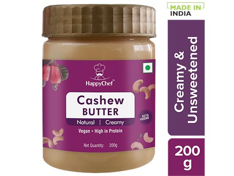 HappyChef Creamy Cashew Butter, 200 g