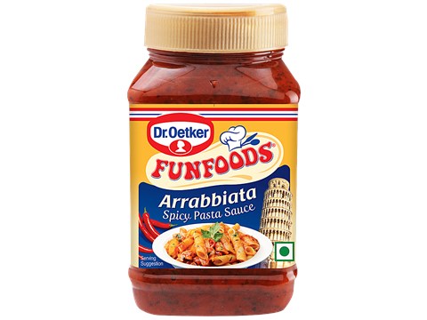 Dr.Oetker Funfoods Arrabbiata Spicy Pasta Sauce, 325 g