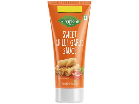 Wingreens Farms Sweet Chilli Garlic Sauce, 180 g