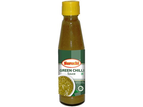 Suruchi Sauce - Green Chilli, Premium, 200 g