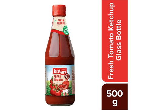 Kissan Fresh Tomato Ketchup, 500 g