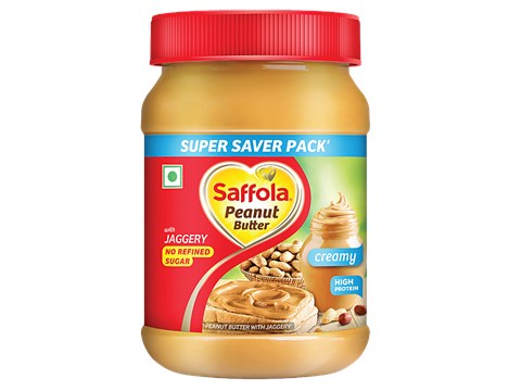 Saffola Peanut Butter - With Jaggery, Creamy, 850 g