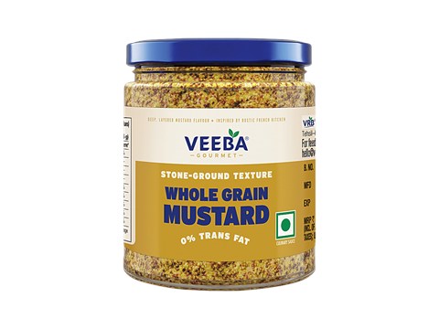 Veeba Gourmet Whole Grain Mustard, 200 g