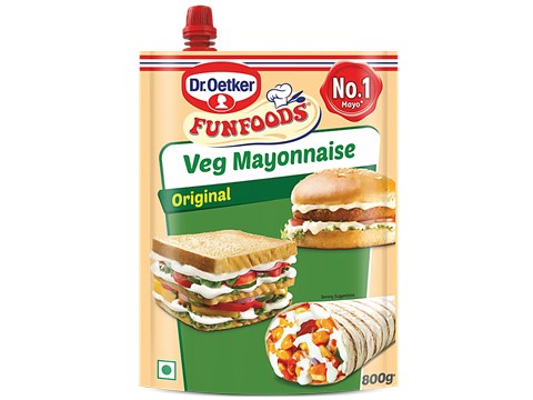 Dr.Oetker FunFoods Original Veg Mayonnaise, 800 g
