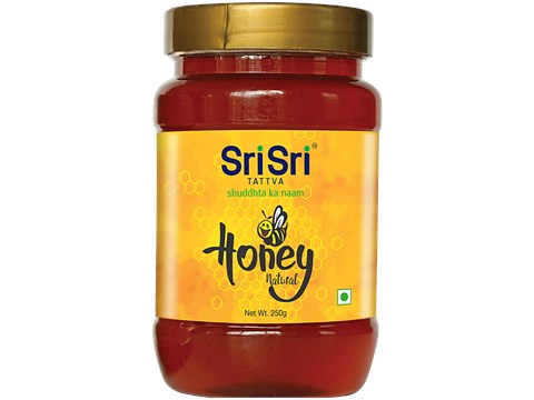 Sri Sri Tattva Honey - Natural, Natural Sweetener, For Weight Management, 250 g